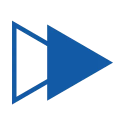 A Blue Arrow Pointing Right